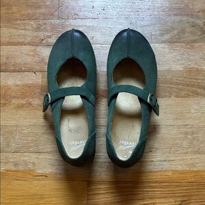 Dansko Mika Mary Jane Shoes Pine Green Size 39